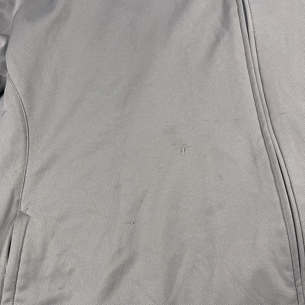 VTG Nike Basketball Jacket‎ Men 3XL Full Zip Gray White Athletic Casual Y2K